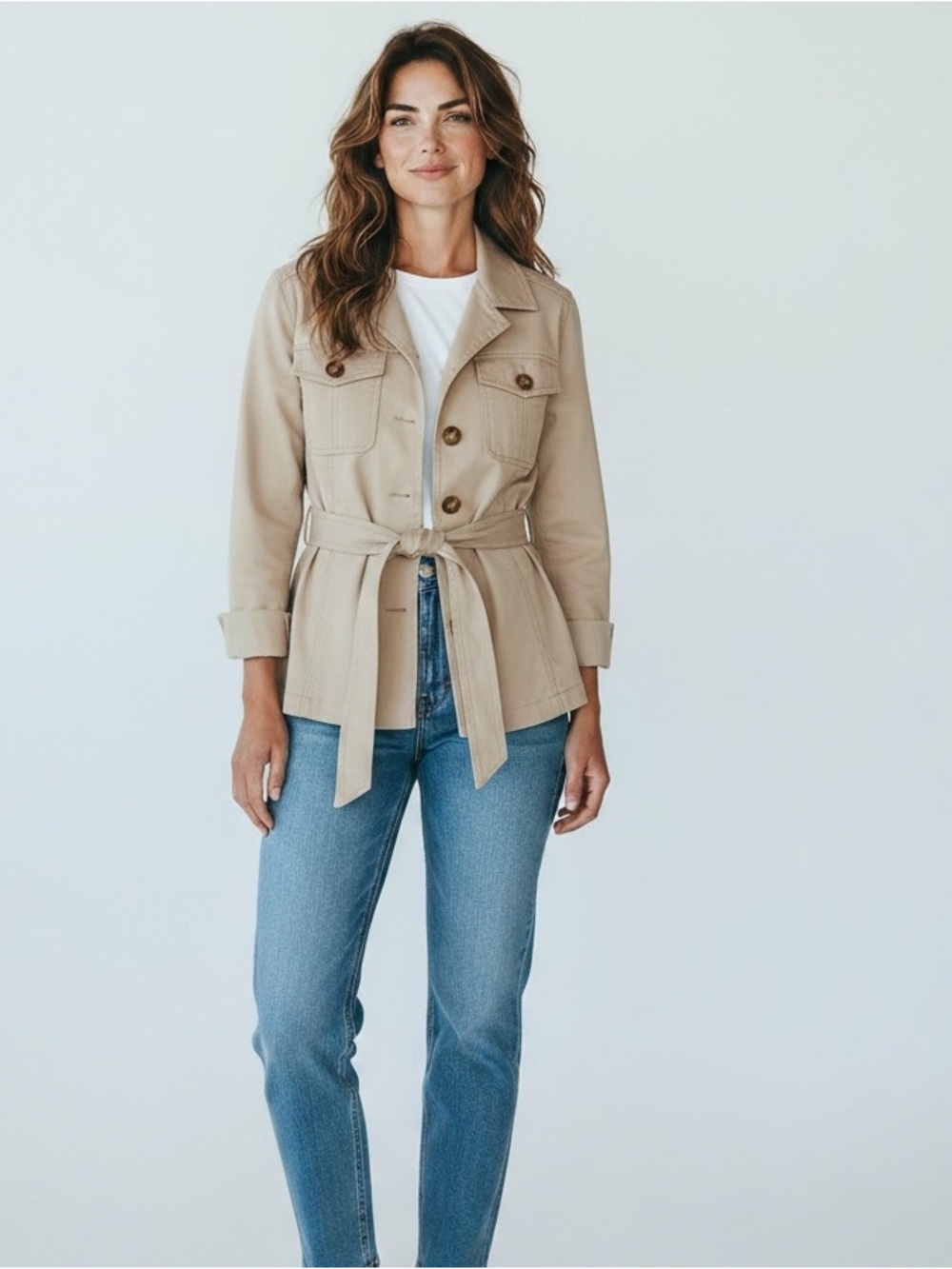 Esprit Women's Vintage Jacket 1990 Coton 100% size M